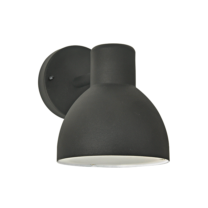 ^ΜΑΥΡΟ ΕΠΙΤΟΙΧΟ ΦΩΤΙΣΤΙΚΟ BERO MINI 1XE27 MAX.10W LED IP44 ΜΕ ΟΠΑΛ PC ΚΑΛΥΜΜΑ