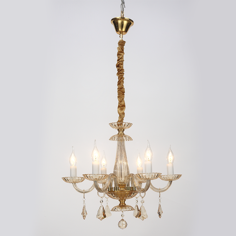 NETTO ΚΡΕΜ Φ/Σ 6ΧΕ14 ΣΑΜΠΑΝΙΖΕ ΚΡΥΣΤΑΛΛΟ+ΧΡΥΣΟ ΜΕΤΑΛΛΟ Φ53ΧΗ173CM LOMPELIA