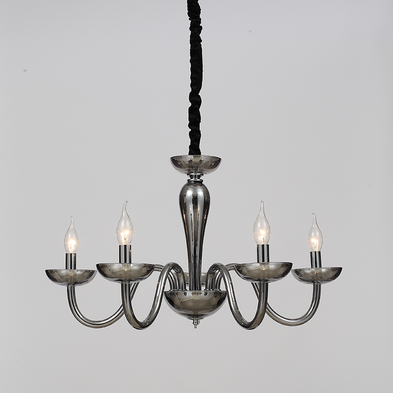 ^NETTO ΚΡΕΜΑΣΤΟ Φ/Σ 5ΧΕ14 ΦΙΜΕ ΚΡΥΣΤΑΛΛΟ+ΧΡΩΜΙΟ ΜΕΤΑΛΛΟ Φ69ΧΗ168CM LUNARIA