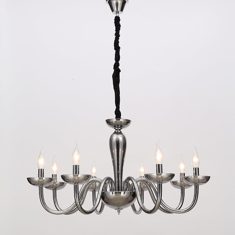 ^NETTO ΚΡΕΜΑΣΤΟ Φ/Σ 8ΧΕ14 ΦΙΜΕ ΚΡΥΣΤΑΛΛΟ+ΧΡΩΜΙΟ ΜΕΤΑΛΛΟ Φ79ΧΗ168CM LUNARIA