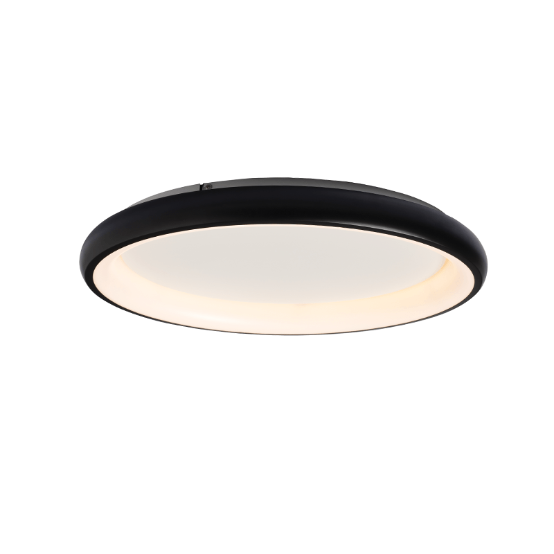 ^ΥΠΟ ΚΑΤΑΡΓΗΣΗ ΟΡΟΦΗΣ Φ/Σ LED 100W 3000K 7010LM ΜΑΥΡΟ ΜΕΤΑΛΛΙΚΟ D81XH8,5CM DIANA