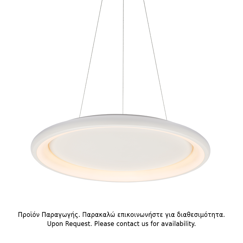 ΥΠΟ ΚΑΤΑΡΓΗΣΗ ΚΡΕΜΑΣΤΟ Φ/Σ LED 100W 3000K 7010LM ΛΕΥΚΟ ΜΕΤΑΛΛΙΚΟ D81XH120CM DIANA