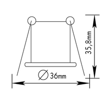 Φόρτωση εικόνας στο εργαλείο προβολής Συλλογής, # ΣΠΟΤ ΧΩΝΕΥΤΟ BS3153N G4 ΧΑΛΚΙΝΟ

