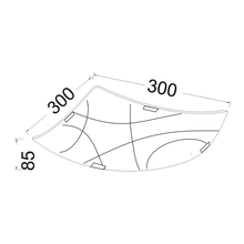 Φόρτωση εικόνας στο εργαλείο προβολής Συλλογής, NETTO ΠΛΑΦΟΝΙΕΡΑ ΤΕΤΡΑΓΩΝΗ ΣΧΕΔΙΑ Φ30CM 2XE27 LOCRIS
