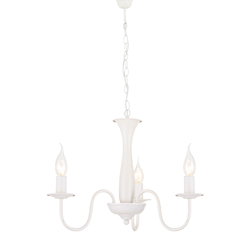 NETTO ΚΡΕΜΑΣΤΟ Φ/Σ 3ΧΕ14 ΜΕΤΑΛΛΙΚΟ ΛΕΥΚΟ Φ49,5ΧΗ89,5CM KNOSSOS