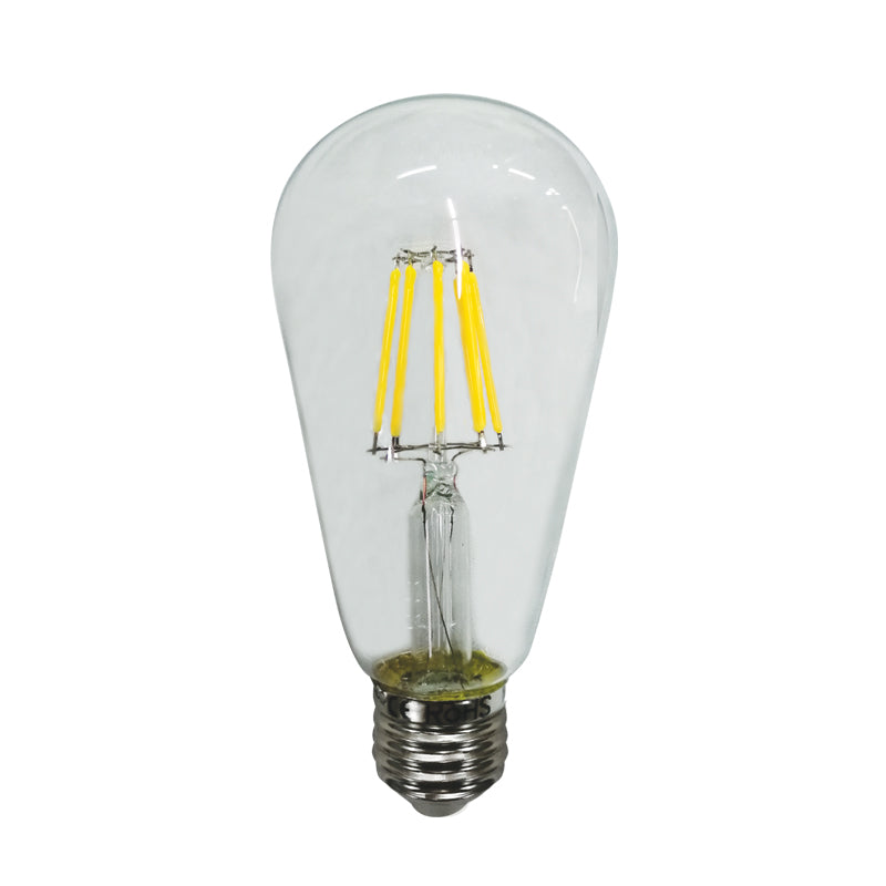 LED ST64 STEP DIM E27 230V 8W 2700K 300° 800LM Ra80