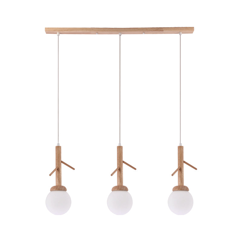 ^NETTO ΚΡΕΜΑΣΤΟ Φ/Σ 3ΧΕ14 FLORESTA ΞΥΛΟ+ΛΕΥΚΟ ΓΥΑΛΙ 80X15XH180CM