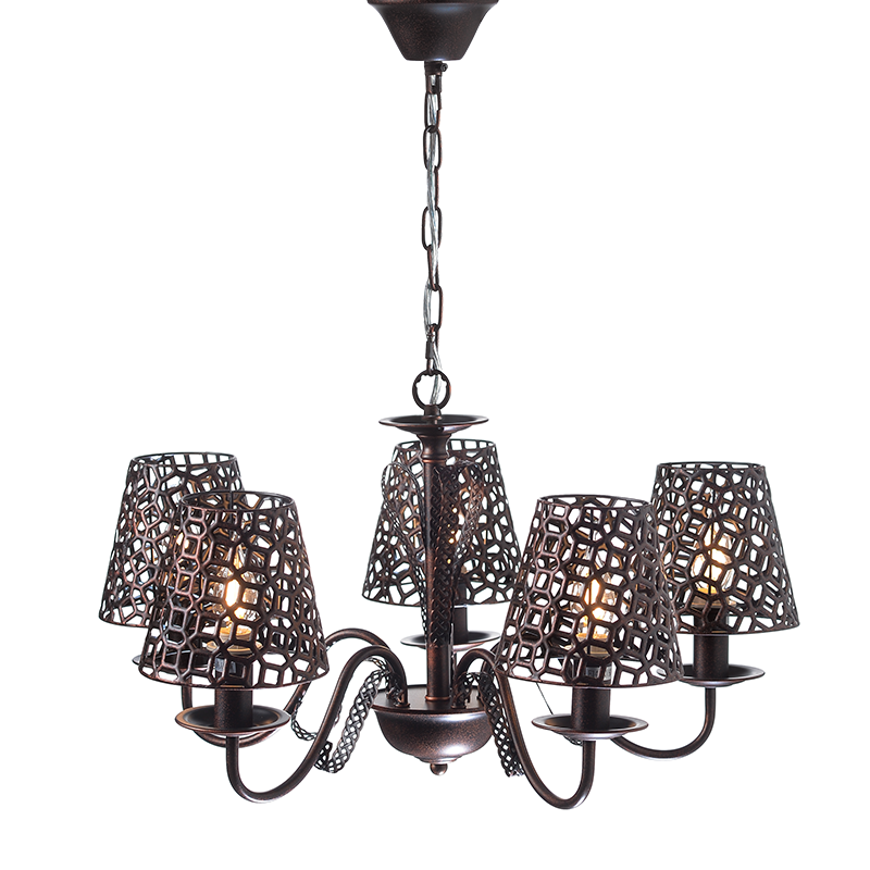 ^NETTO ΚΡΕΜ Φ/Σ 5ΧΕ14 ΜΕΤΑΛΛΙΚΟ ΜΑΥΡΟ-ΧΑΛΚΙΝΟ Φ55ΧΗ85CM EDAM