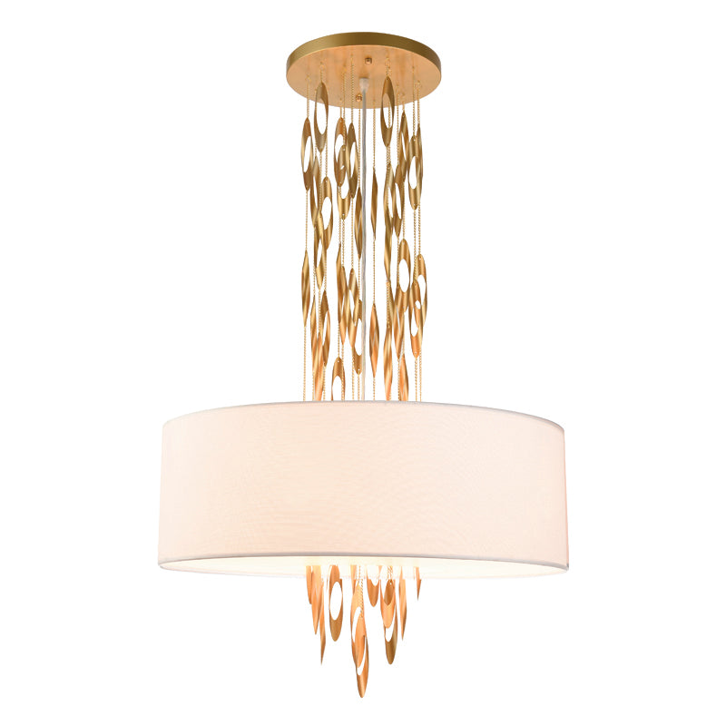 ^NETTO ΚΡΕΜΑΣΤΟ Φ/Σ 5ΧΕ14 CASCADA ΧΡΥΣΟ ΜΕΤ/ΚΟ + ΛΕΥΚΟ ΥΦΑΣΜΑ D60XH100CM