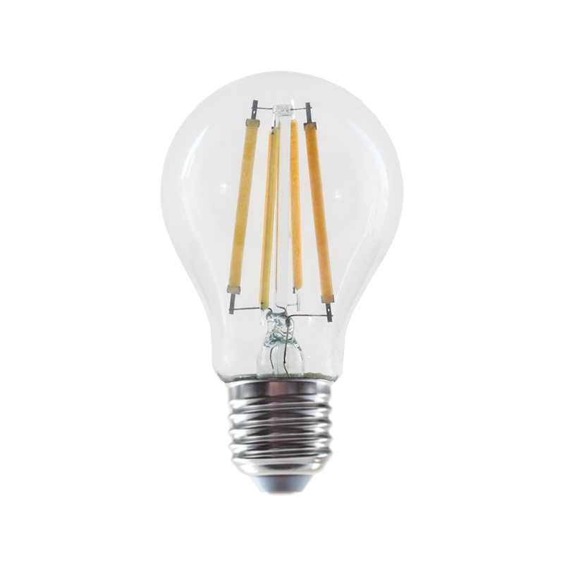 LED FILAMENT E27 A60 10W 4000K 230V AC 1260LM RA80 30000H 360°