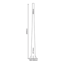 Φόρτωση εικόνας στο εργαλείο προβολής Συλλογής, ΚΟΛΩΝΑ ΧΑΛΥΒΔΙΝΗ Φ60/114 2 ΜΕΤΡΩΝ 2,5mm ΚΩΝΙΚΗ ME ΘΥΡΙΔΑ ΕΠΙΣΚΕΨΗΣ RAL 7016
