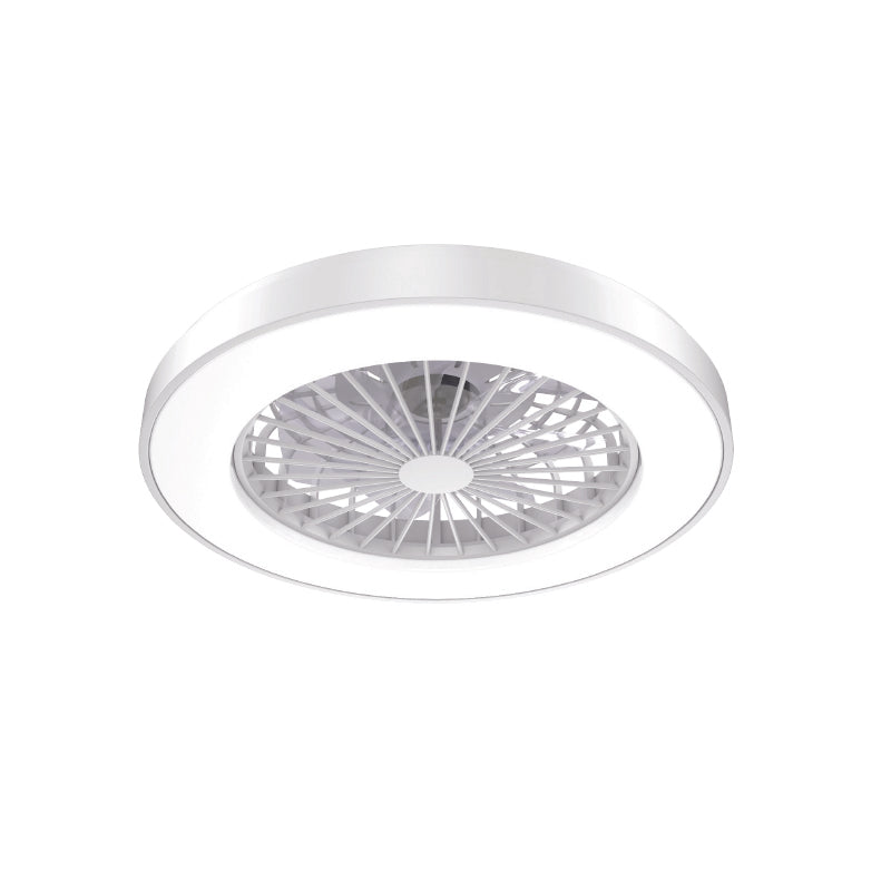 ΑΝΕΜΙΣΤΗΡΑΣ ΟΡΟΦΗΣ ΠΛΑΦΟΝΙΕΡΑ ΛΕΥΚΗ DIMMABLE DC22W Φ50 7 ΔΙΑΦΑΝH ABS ΠΤΕΡΥΓΙΑ ΤΗΛΕΧΕΙΡΙΣΤΗΡΙΟ