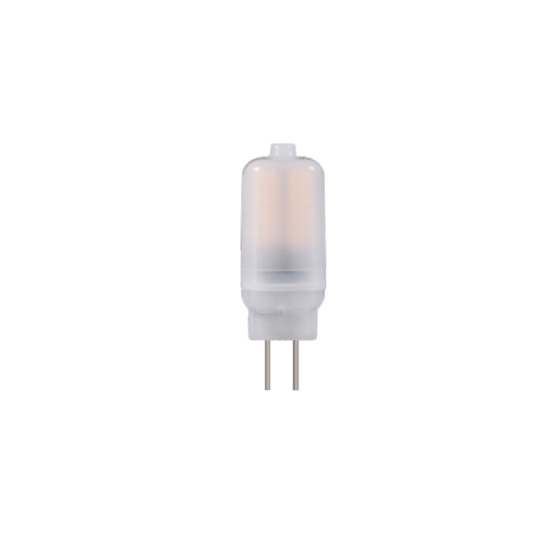 LED SMD G4 2W 3000K 12V AC/DC 150LM RA80 30000H 360° PLASTIC FROSTED