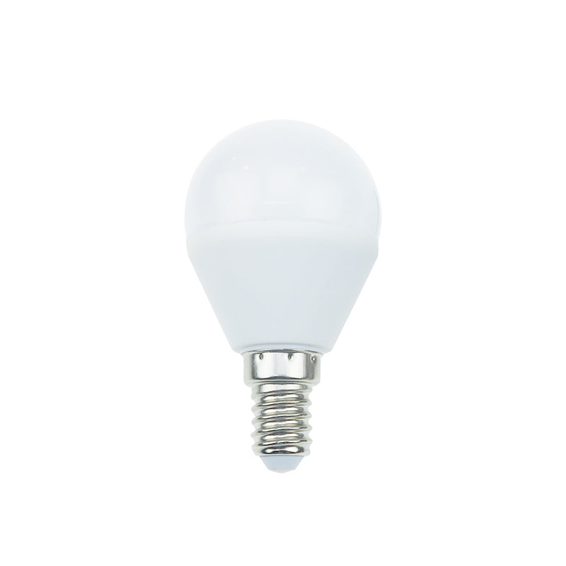 LED SMD E14 G45 5W 6000K 230V AC 470LM RA80 30000H 180°