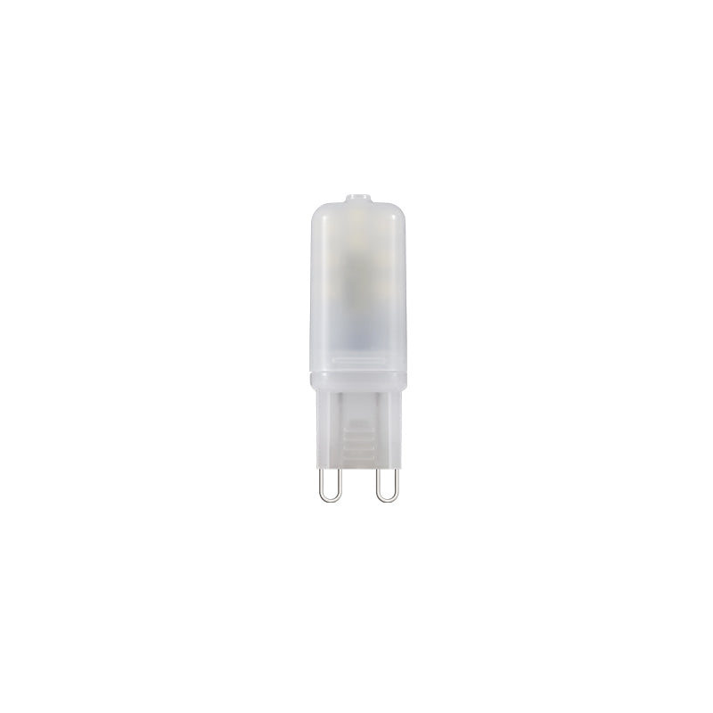 LED SMD G9 3W 3000K 230V AC 210LM RA80 30000H 300° PLASTIC  FROSTED