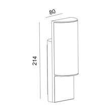 Φόρτωση εικόνας στο εργαλείο προβολής Συλλογής, NETTO WALL LUMINAIRE HEMI SMD LED 8W 620Lm 3000K 230V IP44 Ra&gt;80
