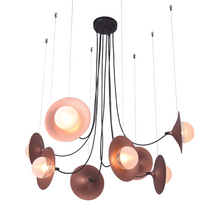 Φόρτωση εικόνας στο εργαλείο προβολής Συλλογής, ^NETTO ΚΡΕΜΑΣΤΟ Φ/Σ 8ΧG9 ΧΑΛΚΙΝΟ/ΜΑΥΡΟ ΜΕΤ/ΚΟ + ΓΥΑΛΙ 81Χ81ΧΗ122CM HYDRA
