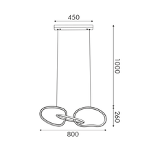 Φόρτωση εικόνας στο εργαλείο προβολής Συλλογής, ΚΡΕΜΑΣΤΟ Φ/Σ LED 42W 3300LM CCT IP20 ΧΡΥΣΟ ΑΤΣΑΛΙ + ΑΚΡΥΛΙΚΟ

