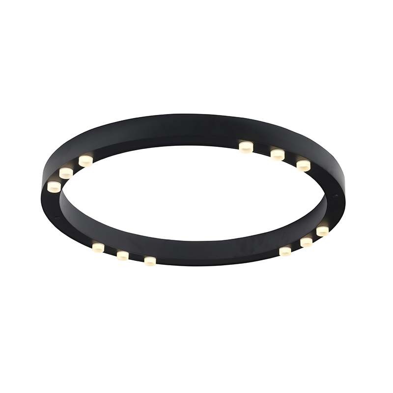 NETTO ΟΡΟΦΗΣ Φ/Σ LED 36W COB ΜΑΥΡΟ ΑΛΟΥΜΙΝΙΟ 3000K 3240LM D65ΧΗ6,5CM MAGNETO