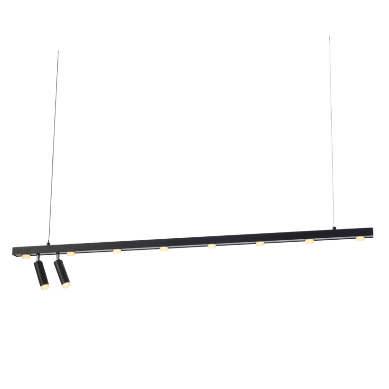 NETTO ΚΡΕΜΑΣΤΟ Φ/Σ LED 30W COB ΜΑΥΡΟ ΑΛΟΥΜΙΝΙΟ 3000K 2700LM 120X4ΧH139CM MAGNETO