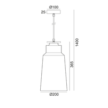 Φόρτωση εικόνας στο εργαλείο προβολής Συλλογής, NETTO ΚΡΕΜΑΣΤΟ Φ/Σ 1ΧΕ27 ΜΕΤΑΛΛΙΚΟ ΜΑΥΡΟ+ΞΥΛΟ Φ20ΧΗ140CM AENEAS
