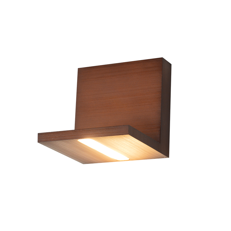 NETTO Φ/Σ LED UPSIDE TETRIS ΧΡ.ΞΥΛΟ 4W 230V 3000K30000h 10X10X10CM TETRIS