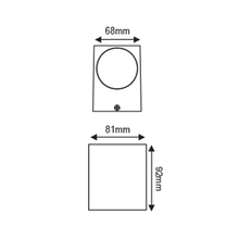 Φόρτωση εικόνας στο εργαλείο προβολής Συλλογής, ^GU10 WALL LUMINAIRE 230V AC MATT WHITE IP65 MAX.35W
