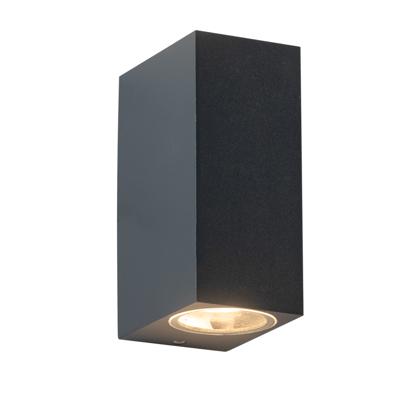 ^LED HP WALL LUMINAIRE 9W 430LM 40° 230V AC 3.000K DARK GREY CRI80 IP65 30.000HRS