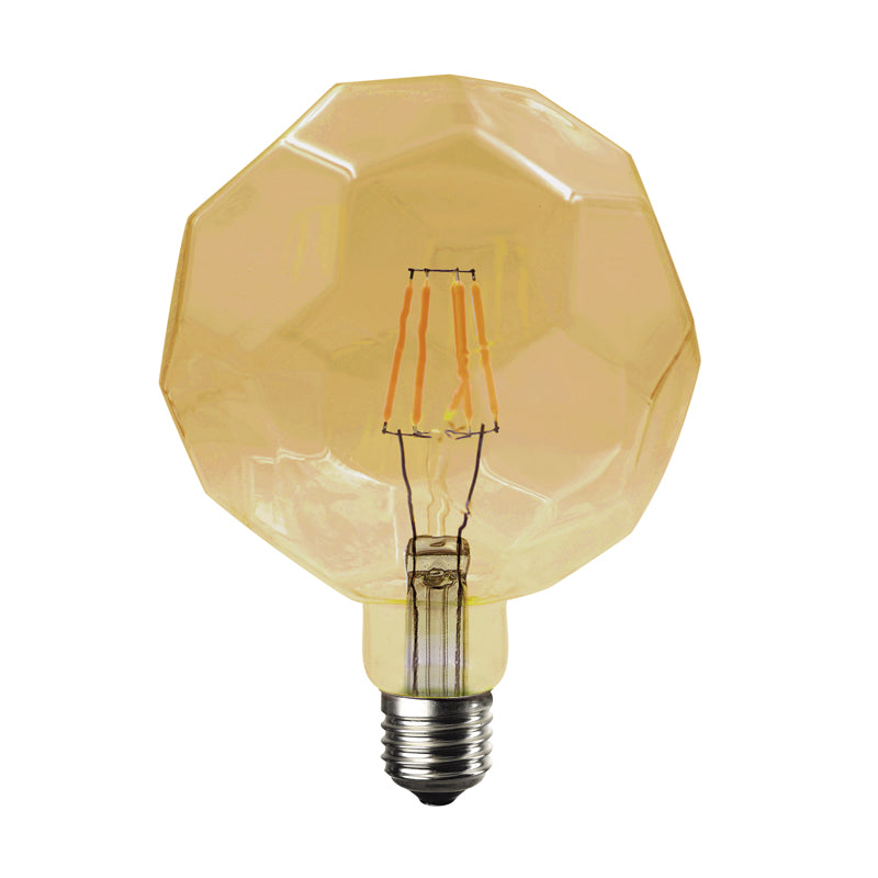 LED E27 LIG AMBER DIM 6W 2700K 230V AC 680LM RA80 LED COG