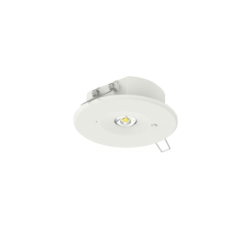 Φ/Σ ΑΣΦΑΛΕΙΑΣ LED ΜΗ ΣΥΝΕΧΟΥΣ IP20 1.2W 3HRS 150LM 6000K 230V AC, ΜΕ ΚΟΥΜΠΙ ΔΟΚΙΜΗΣ