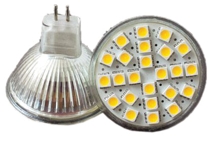 MR16 4,8W 4000K 120° 230V 350Lm ±5% LED SMD