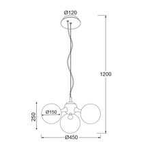 Φόρτωση εικόνας στο εργαλείο προβολής Συλλογής, NETTO ΚΡΕΜΑΣΤΟ ΓΥΑΛΙ ΜΠΑΛΕΣ ΧΡΩΜΙΟ 3XE14 ATOM
