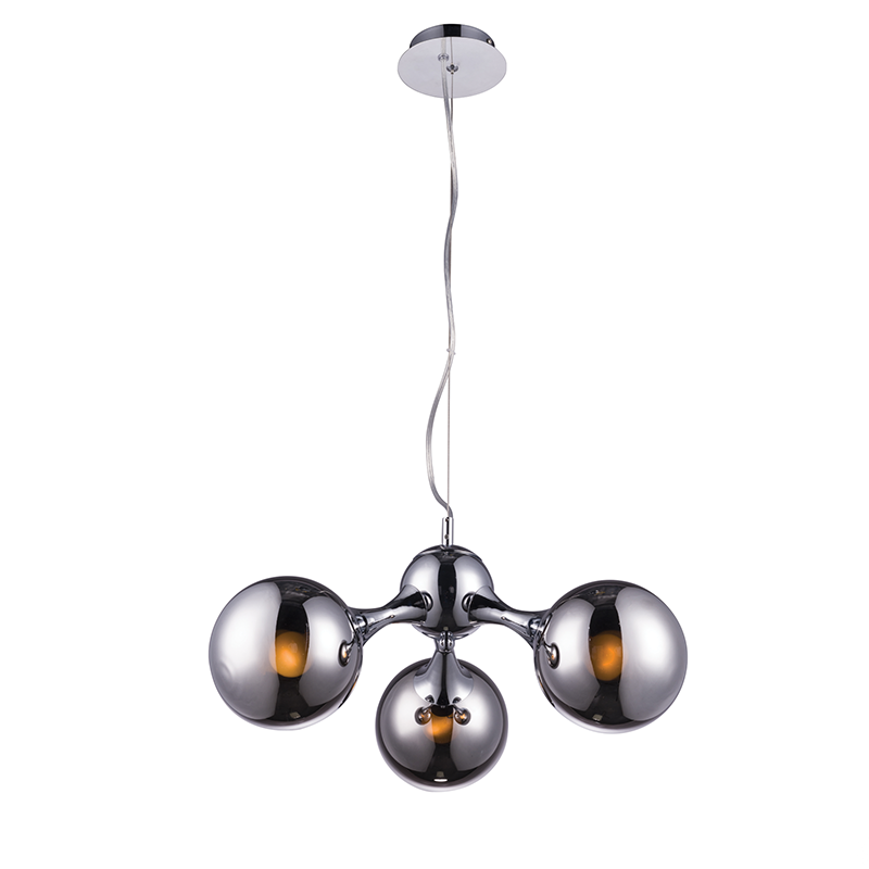 NETTO ΚΡΕΜΑΣΤΟ ΓΥΑΛΙ ΜΠΑΛΕΣ ΧΡΩΜΙΟ 3XE14 ATOM