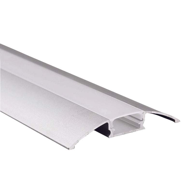 2WING ALUMINUM PROFILE WITH OPAL PC DIFFUSER 2m/pc