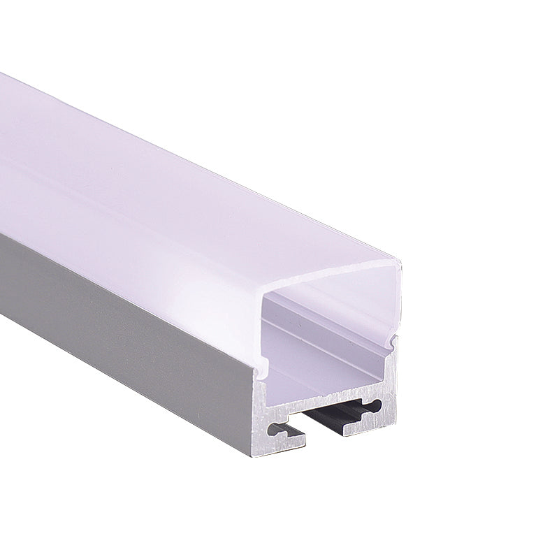 PEND ALUMINUM PROFILE WITH OPAL PC DIFFUSER 2m/pc