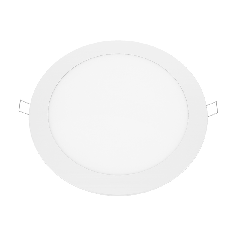 LED SLIM PANEL WHITE ROUND REC. 24W 3000K 2200Lm Φ298 230V AC Ra80