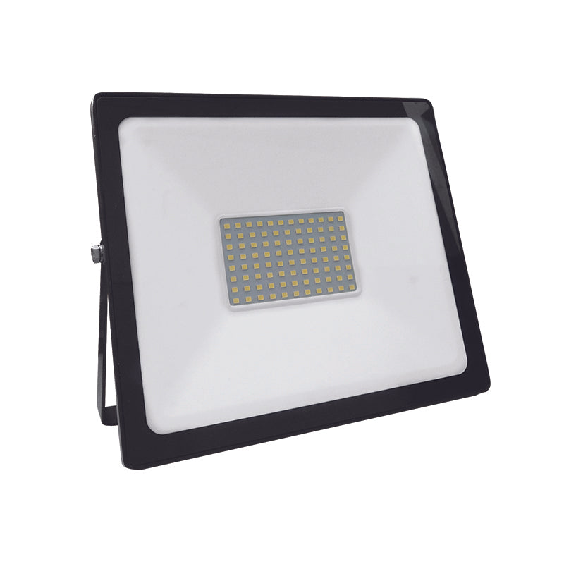 BLACK LED SMD FLOOD LUMINAIRE IP66 70W 6000K 6400Lm 230V RA80