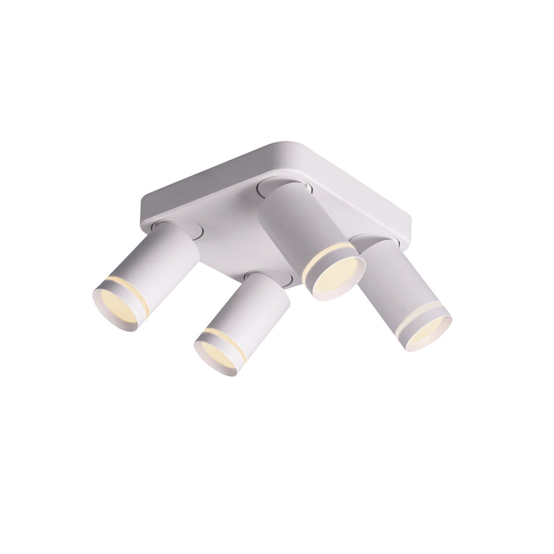 ^NETTO ΕΠΙΤΟΙΧΟ Φ/Σ 4XGU10 DIVINO ΛΕΥΚΟ ΑΛΟΥΜΙΝΙΟ IP20 21X21X13,5CM