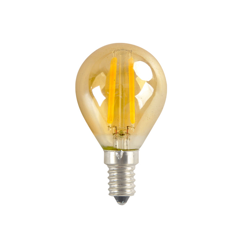LED BALL AMBER STEP DIM E14 230V 5W 2700K 300° 400LM Ra80