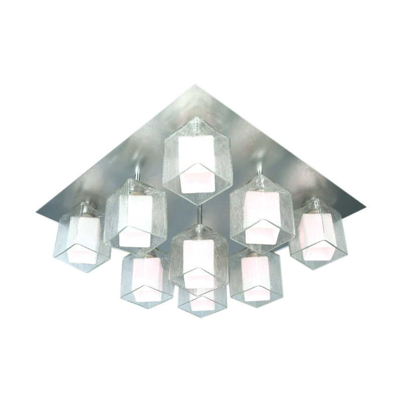 NETTO ΟΡΟΦΗΣ 9Χ40W E14 SILVI