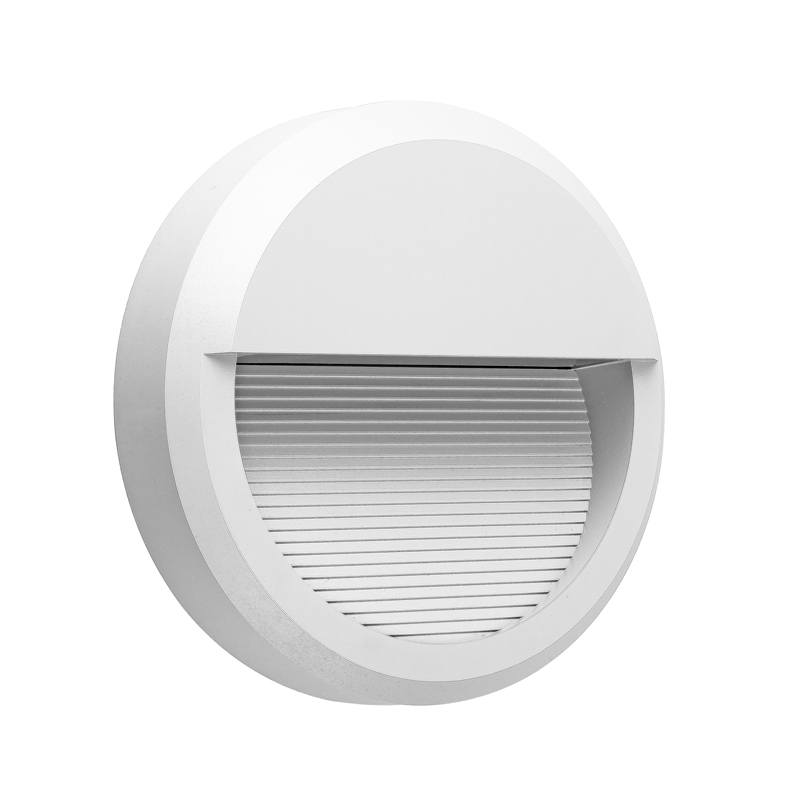 NETTO ΑΠΛΙΚΑ ΛΕΥΚΗ ΕΠΙΤΟΙΧΗ PC 230V IP65 8W 3.000K 430LM