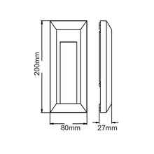 Φόρτωση εικόνας στο εργαλείο προβολής Συλλογής, NETTO ΑΠΛΙΚ ΛΕΥΚΗ ΕΠΙΤΟΙΧ PC 230V IP65 0,7W 3000K 9X3014LED 60LM

