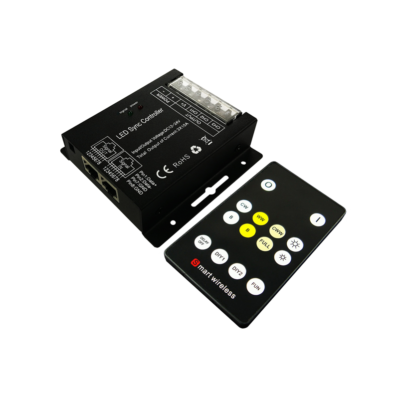 ΥΠΟ ΚΑΤΗΡΓΗΣΗ CCT LED CONTROLLER 20A 240W/12V 480W/24V & RF REMOTE
