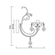 Φόρτωση εικόνας στο εργαλείο προβολής Συλλογής, NETTO ΚΡΕΜΑΣΤΟ Φ/Σ 3ΧΕ14 ΜΕΤΑΛΛΙΚΟ ΜΠΡΟΝΖΕ+ΚΡΥΣΤΑΛΛΟ Φ54ΧΗ130CM SARTO
