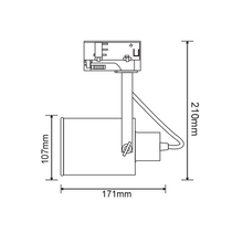 Φόρτωση εικόνας στο εργαλείο προβολής Συλλογής, ^TRACK SPOT PAR30 4C BLACK No13
