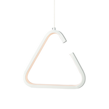 Φόρτωση εικόνας στο εργαλείο προβολής Συλλογής, ^NETTO ΚΡΕΜΑΣΤΟ Φ/Σ LED 7W 3000K 725LM ΛΕΥΚΟ ΜΕΤΑΛΛΙΚΟ 23X11XH128CM EUCLID2
