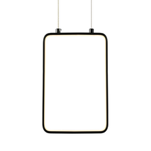 Φόρτωση εικόνας στο εργαλείο προβολής Συλλογής, ^NETTO ΚΡΕΜΑΣΤΟ Φ/Σ LED 11W 3000K 1044LM ΜΑΥΡΟ ΜΕΤΑΛΛΙΚΟ 18X11XH136CM SYMETRIA
