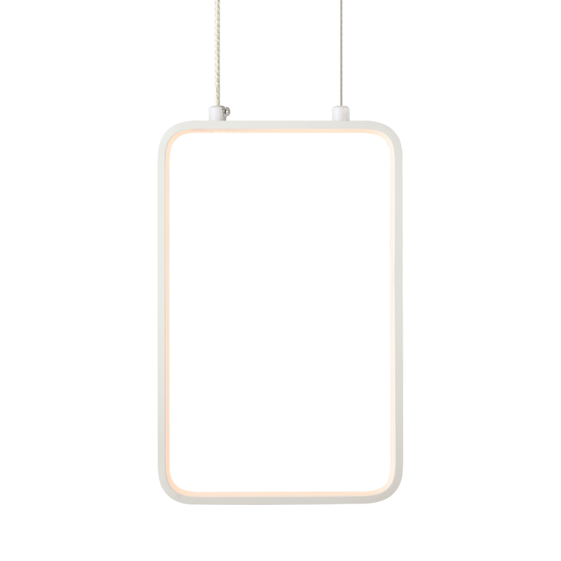 ^NETTO ΚΡΕΜΑΣΤΟ Φ/Σ LED 11W 3000K 1044LM ΛΕΥΚΟ ΜΕΤΑΛΛΙΚΟ 18X11XH136CM SYMETRIA