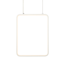 Φόρτωση εικόνας στο εργαλείο προβολής Συλλογής, ^NETTO ΚΡΕΜΑΣΤΟ Φ/Σ LED 15W 3000K 1390LM ΛΕΥΚΟ ΜΕΤΑΛΛΙΚΟ 26X14XH142CM SYMETRIA
