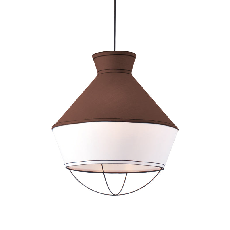 NETTO ΚΡΕΜΑΣΤΟ Φ/Σ 3ΧΕ27 ΥΦΑΣΜΑ ΚΑΦΕ+ΛΕΥΚΟ Φ45ΧΗ120CM